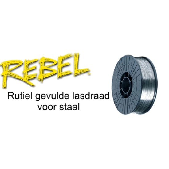 ESAB REBEL lasdraad 1,2 alle posities gevuld