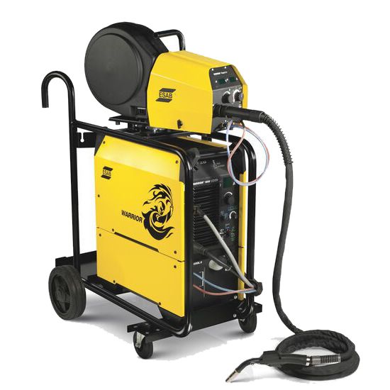 ESAB Warrior 500i + Cool2+ WarriorFeed 304w + Connectionset 2m + Trolley