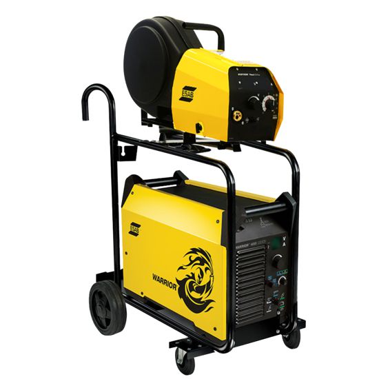 ESAB Warrior 400i CC/CV+WarriorFeed 304 + Trolley+ 2M connectionset