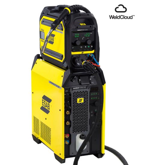 ESAB Warrior Edge DX +Robustfeed CX + Cool2 + 2m connectionset + Trolley