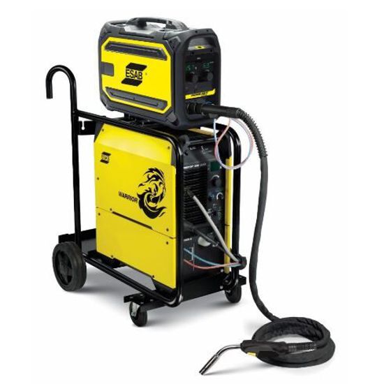 ESAB Warrior 400i + Cool2+ RobustFeed Pro+ Connectionset 2m+ Trolley